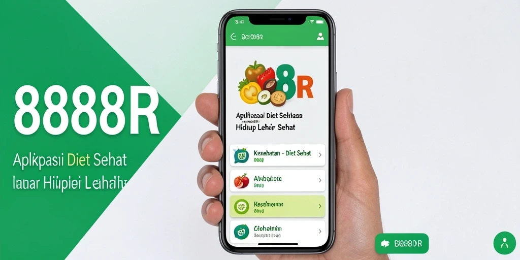 Tampilan antarmuka aplikasi 888R yang menarik dan praktis.