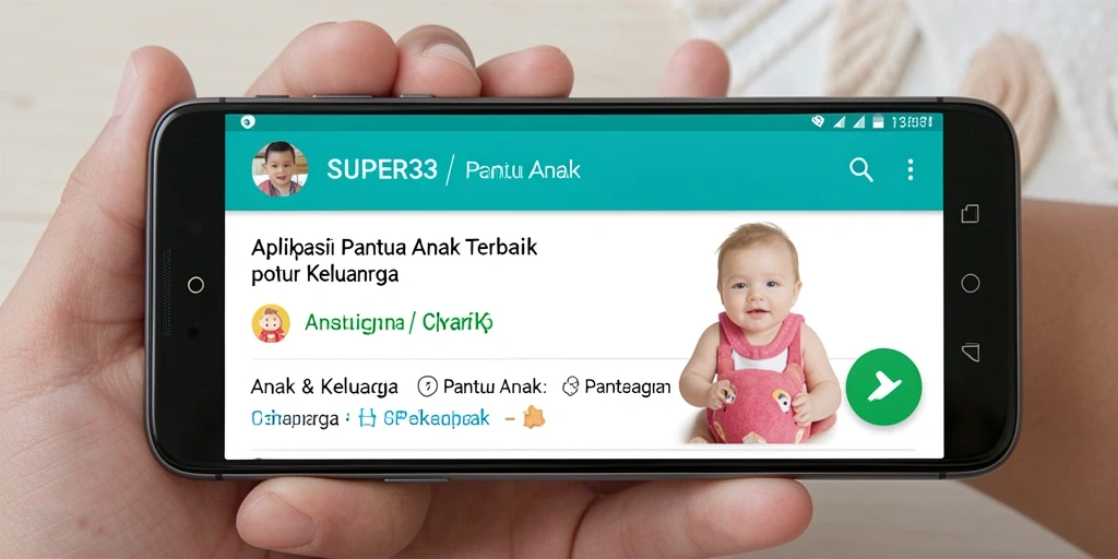 Tampilan antarmuka SUPER33 yang intuitif dan mudah digunakan.