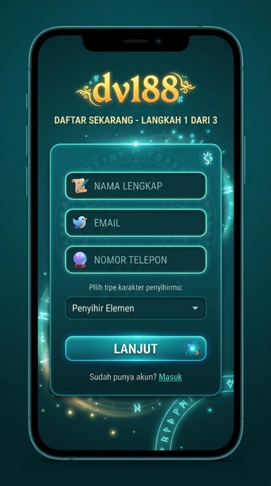 Panduan Registrasi Akun Baru dv188 untuk Pengguna Android
