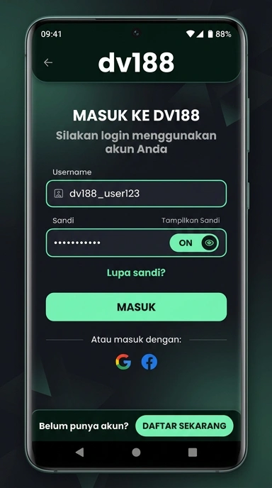 Panduan Masuk Akun dv188 untuk Pengguna Android